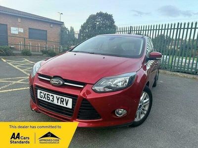Red Used 2013 Ford Focus Titanium Hatchback | £3,695 (Fair price)
