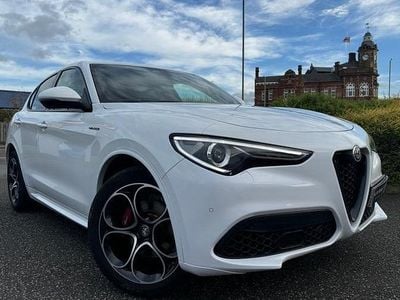 White Used 2020 Alfa Romeo Stelvio Veloce SUV | £28,295 (A bit pricey)