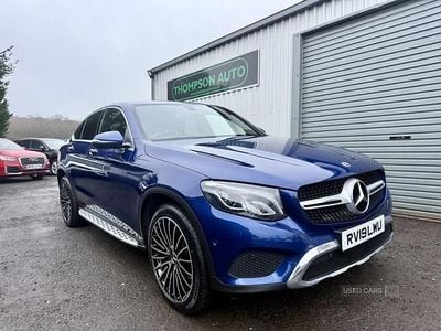 Blue Used 2019 Mercedes GLC220 Coupe | £19,650 (Fair price)