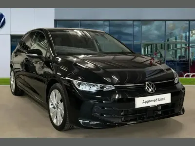 Used VW Golf VIII Match 113 HP (83 kW) 2024 Black Hatchback