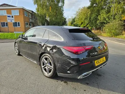 Begagnad Mercedes CLA180 Executive 136 HK (100 kW) 2024 Svart Sedan