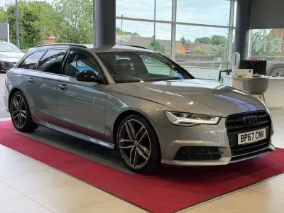 Used Audi A6 Black Edition 190 HP (139 kW) 2018 Grey Estate
