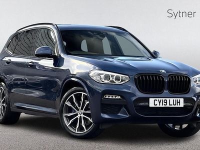 Begagnad BMW X3 M Sport 190 HK (139 kW) 2019 Blå SUV