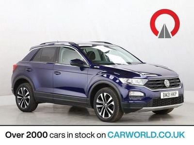 Blue Used 2021 VW T-Roc United SUV | £15,998 (Fair price)
