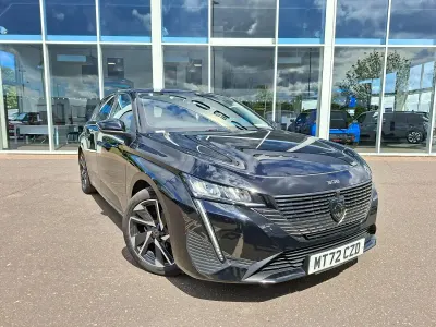 Used Peugeot 308 Allure Premium 129 HP (94 kW) 2022 Black Hatchback