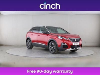 Red Used 2019 Peugeot 3008 GT-line Hatchback | £13,199 (Good price)