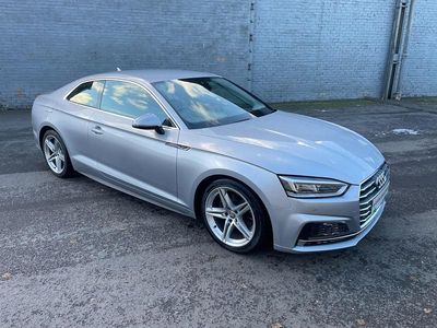 Used Audi A5 S-Line 190 HP (139 kW) 2018 Silver Coupe