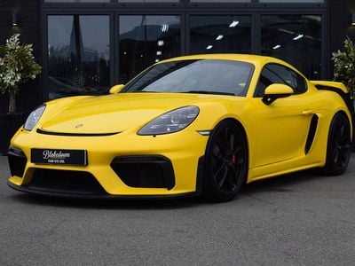 Used Porsche 718 Cayman 2020 Yellow Coupe