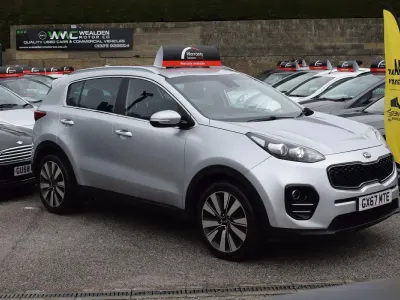 Used Kia Sportage 115 HP (84 kW) 2017 Silver SUV