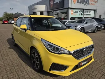 Used MG MG3 Exclusive 106 HP (77 kW) 2021 Yellow Hatchback