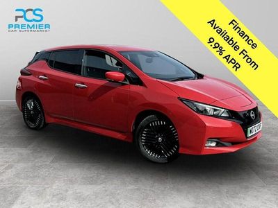 Used Nissan Leaf N-Connecta 110 kW (150 HP) 2023 Red Hatchback