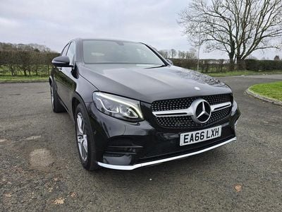 Black Used 2016 Mercedes GLC220 AMG line Coupe | £16,000 (Fair price)