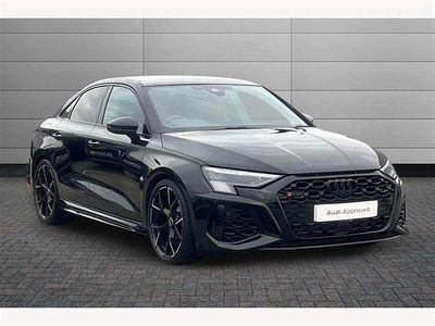 Black Used 2023 Audi RS3 Comfort Sedan | £54,450 (Fair price)
