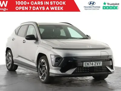 Used Hyundai Kona N Line 160 kW (218 HP) 2025 Silver SUV