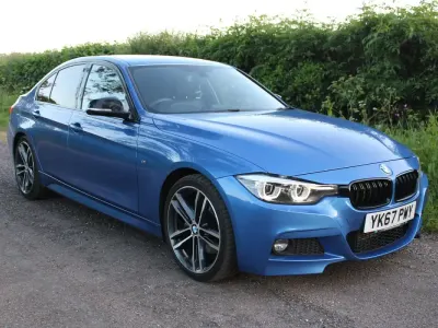 Used BMW 320 M Sport 2017 Blue Sedan
