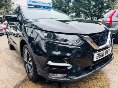Used Nissan Qashqai N-Connecta 2018 Black SUV
