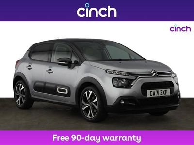 Grey Used 2021 Citroën C3 PureTech Hatchback | £10,949 (Fair price)