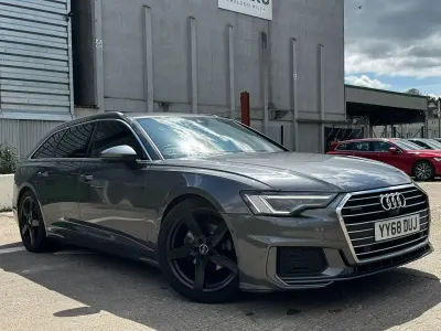 Used Audi A6 S-Line 204 HP (150 kW) 2018 Grey Estate