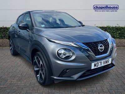 Grey Used 2022 Nissan Juke Tekna SUV | £12,595 (Fair price)
