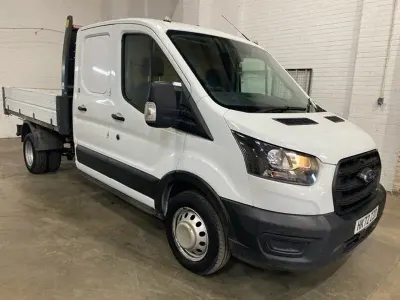 Used Ford Transit 128 HP (94 kW) 2022 Frozen white (solid colour)