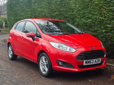 Used Ford Fiesta Zetec 2014 Red Hatchback