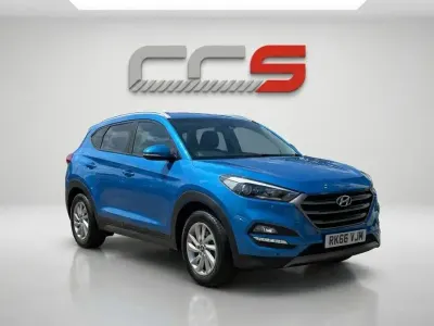 Used Hyundai Tucson SE 136 HP (100 kW) 2016 Blue SUV