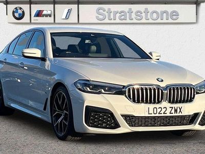 White Used 2022 BMW 520 M Sport | £24,799 (Fair price)