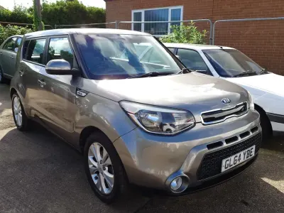 Used Kia Soul Plus 2014 Silver SUV
