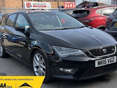 Used Seat Leon FR 150 HP (110 kW) 2015 Black Hatchback