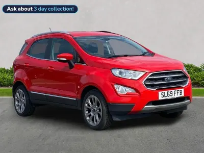 Used Ford Ecosport Titanium 125 HP (91 kW) 2019 Red SUV