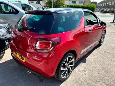 Used DS Automobiles DS3 Connected Chic 2017 Red Hatchback