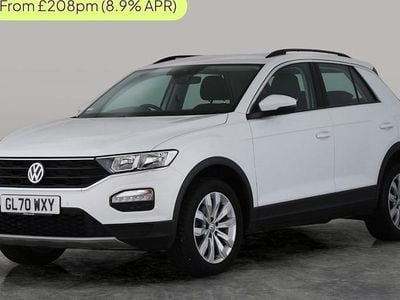 White Used 2020 VW T-Roc SE SUV | £15,031 (Fair price)