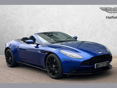 Used Aston Martin DB11 503 HP (369 kW) 2020 Blue Cabriolet