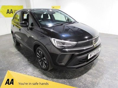 Used Vauxhall Crossland S 83 HP (61 kW) 2021 Black SUV