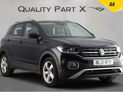Used VW T-Cross SEL 2021 Black SUV