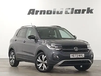 Usado VW T-Cross Black Edition 110 HP (80 kW) 2024 Cinzento SUV