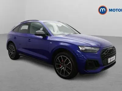 Used Audi Q5 Sportback Black Edition 204 HP (150 kW) 2023 Blue SUV