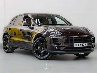 Used Porsche Macan S 2017 Brown SUV