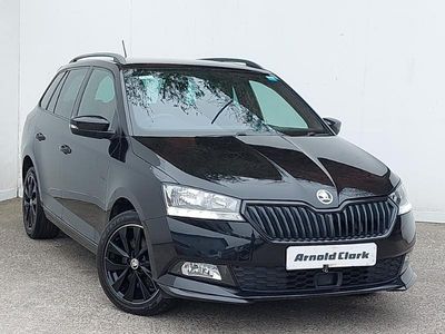 Used Skoda Fabia Monte Carlo 110 HP (80 kW) 2018 Black Estate