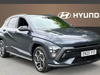 Gebraucht Hyundai Kona N Line 138 PS (101 kW) 2025 Blau SUV