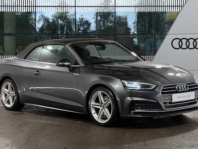 Grey Used 2017 Audi A5 Cabriolet S-Line Cabriolet | £16,589 (Fair price)