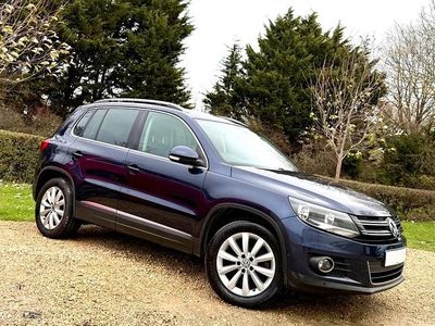 Blue Used 2015 VW Tiguan Match SUV | £7,495 (Fair price)