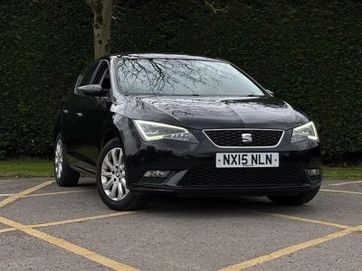 Used Seat Leon SE 110 HP (80 kW) 2015 Black Hatchback