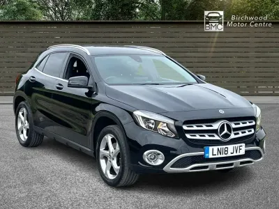 Used Mercedes GLA200 136 HP (100 kW) 2018 Black SUV