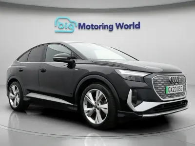 Used Audi Q4 e-tron S-Line 125 kW (170 HP) 2023 Black SUV