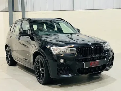 Begagnad BMW X3 M Sport 190 HK (139 kW) 2017 Svart SUV
