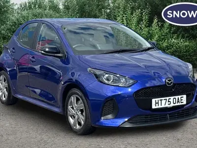 Used Mazda 2 Exclusive-Line 116 HP (85 kW) 2026 Blue Hatchback