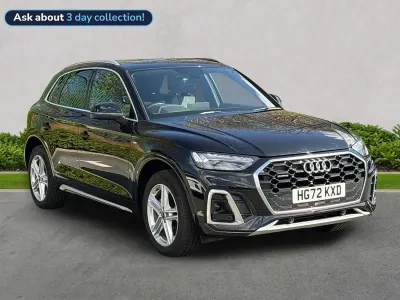 Used Audi Q5 S-Line 204 HP (150 kW) 2022 Black SUV