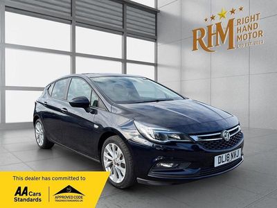 Used Vauxhall Astra Design Edition 2018 Blue Hatchback