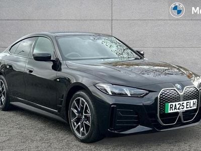 New BMW i4 M Sport 210 kW (286 HP) 2025 Black sapphire Sedan